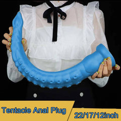 22-Inch Long Tentacle Anal Plug – Huge Liquid Silicone Butt Plug with Suction Cup