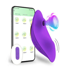 APP Bluetooth Wearable Sucking Vibrator