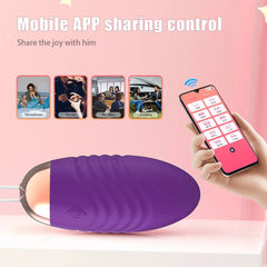 APP-Controlled Wireless Vibrating Egg – Wearable G-Spot & Clitoral Stimulator