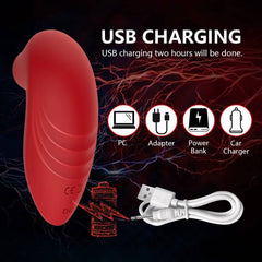 Powerful Nipple Massager Sucking Vibrator