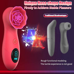 Clitoral Vibrator: Vacuum Sucking and Licking Tongue Sex Toy for Women, Nipple and Vagina Stimulator - Female Masturbation