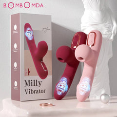 Heating G-Spot Vibrator with Clit Sucking