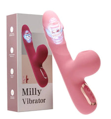 Heating G-Spot Vibrator with Clit Sucking