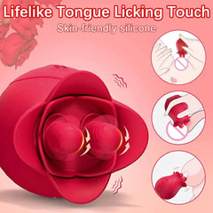 Rose Tongue Tease Vibrator