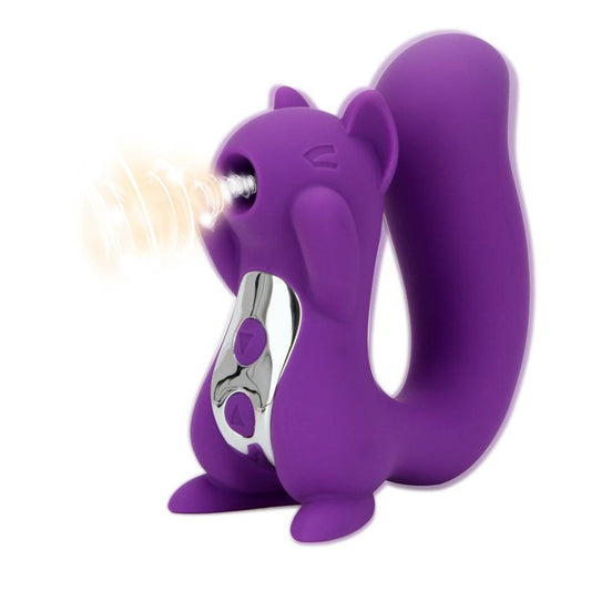 Squirrel 10-Frequency Tongue Licking Vibrator