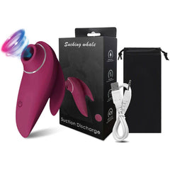 Sucking Vibrator for Women: Vibrating Sucker Oral Clitoris Stimulator, Sex Suction Toy - Adult Product