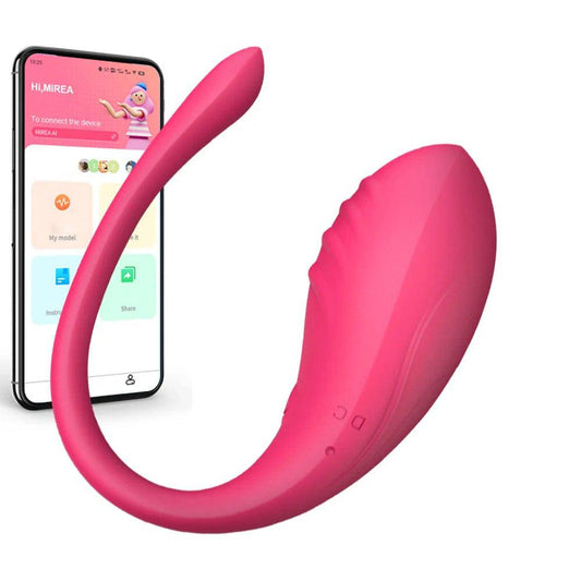 Wearable G-Spot Vibrator for Women: Vibrating Panties with App Remote Control Egg Massager - Couples' Adult Sex Toy