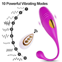 Wireless Remote Control Vibrating Love Egg