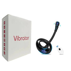 Cock Ring Prostate Vibrator: Sex Toy for Men, APP Wireless, 10 Modes, Testicle Massage, Anal Butt Plug, Penis Ring, Male Masturbator - 18+