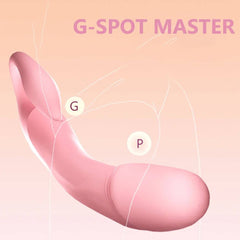 Wireless Remote-Controlled Dildo Vibrator