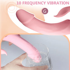 Wireless Remote-Controlled Dildo Vibrator