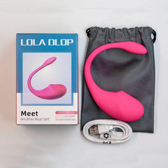 Smartphone-Controlled Vibrator: Bluetooth App Vibrator for Women, Long-Distance Sex Toy Dildo