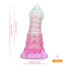 Monster Dildo with Powerful Suction Cup Octopus Tentacle Dick Sex Toy for Women Soft Elastic Skin Friendly Silicone Material