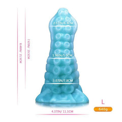 Monster Dildo with Powerful Suction Cup Octopus Tentacle Dick Sex Toy for Women Soft Elastic Skin Friendly Silicone Material