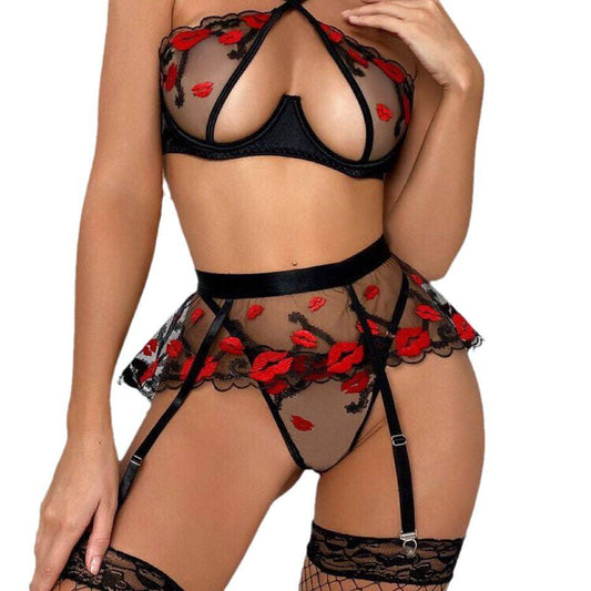 Romantic Mesh Lingerie