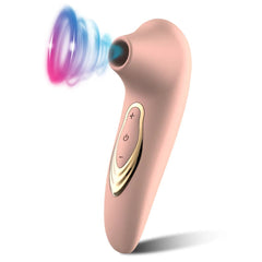 Clitoris Sucking Vibrator for Women: Clit and Nipple Stimulator, Massager, Oral Vacuum Vibrating Sex Toy - Adult Goods