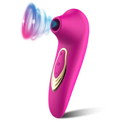 Clitoris Sucking Vibrator for Women: Clit and Nipple Stimulator, Massager, Oral Vacuum Vibrating Sex Toy - Adult Goods