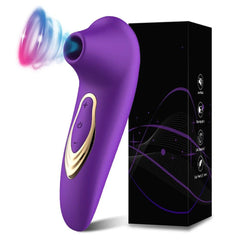 Clitoris Sucking Vibrator for Women: Clit and Nipple Stimulator, Massager, Oral Vacuum Vibrating Sex Toy - Adult Goods