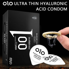 0.01mm Ultra-Thin Natural Latex Condoms