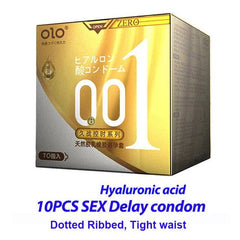 0.01mm Ultra-Thin Natural Latex Condoms