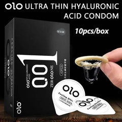 0.01mm Ultra-Thin Natural Latex Condoms