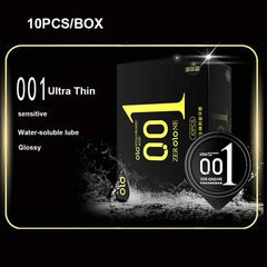 0.01mm Ultra-Thin Natural Latex Condoms