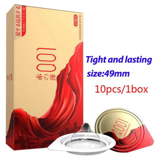 0.01mm Ultra-Thin Natural Latex Condoms