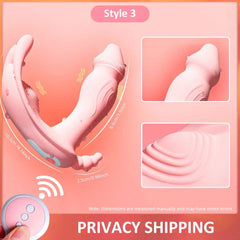 Remote-Controlled Panty Dildo Vibrator – Clitoral & Vaginal Stimulator for Women