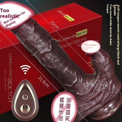 Fully Automatic Heated and Expandable Realistic Dildo