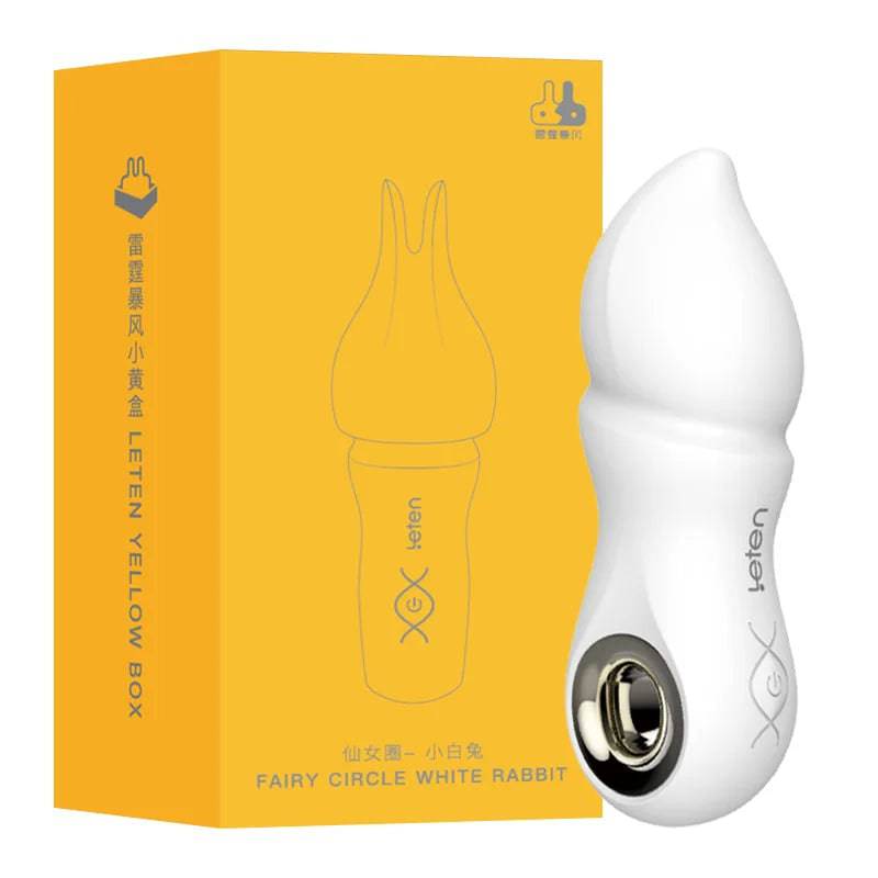 Leten Mute Bullet Vibrator USB Rechargeable Waterproof Vibrators Erotic Sex Toys For Women Clitoris Tit