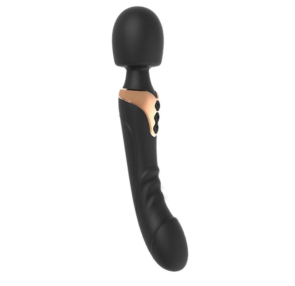 Powerful Wand Vibrator for Women: 10 Modes, Clitoris Stimulator, G-spot Massager - Adult Sex Toy - Passion Pulse Adult