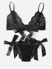 Big Bow Split Lingerie