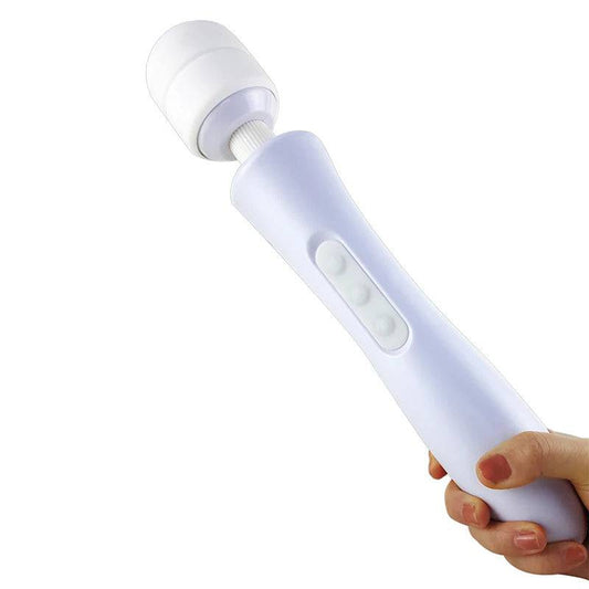 Powerful Magic Wand Vibrator for Women: 20 Modes, G-Spot and Clitoris Stimulator, USB Charging - Adult Sex Toy