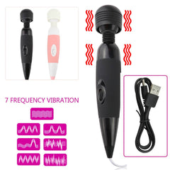 USB Rechargeable Wired Massage Vibrator