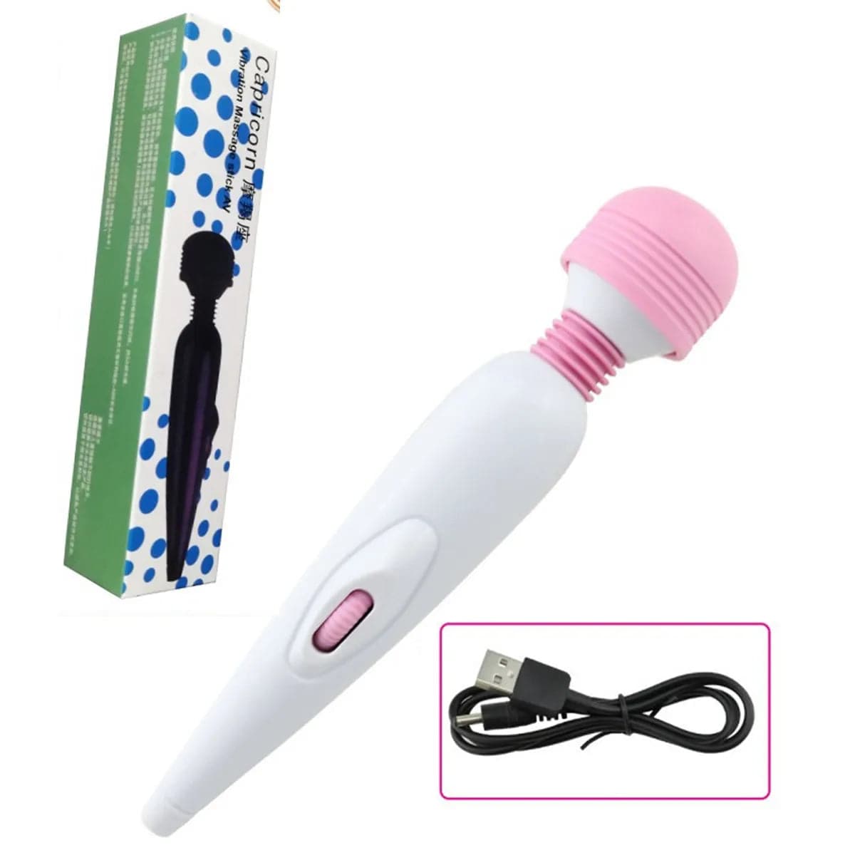 USB Rechargeable Wired Massage Vibrator