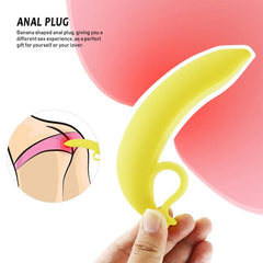 Banana Shape Silicone Long Dildo