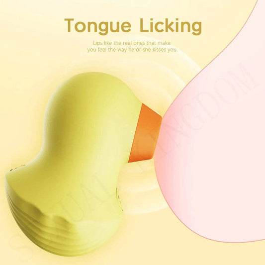 Duck-Shaped Sucking Vibrator