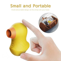 Duck-Shaped Sucking Vibrator