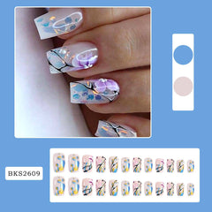 Summer Flower Armor Nail