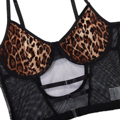 Sensual Leopard Lingerie