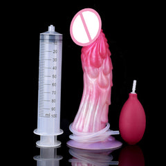 Passion Pulse Adult Monster Squirting Dildo - Silicone Ejaculation Toy for Ultimate Stimulation