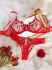 Ultra-thin Lace Underwear Set